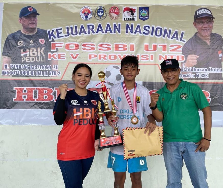 Sumatera Utara Juara I, Raih HBK Cup dalam Kejurnas Sepakbola U-12 di Mataram