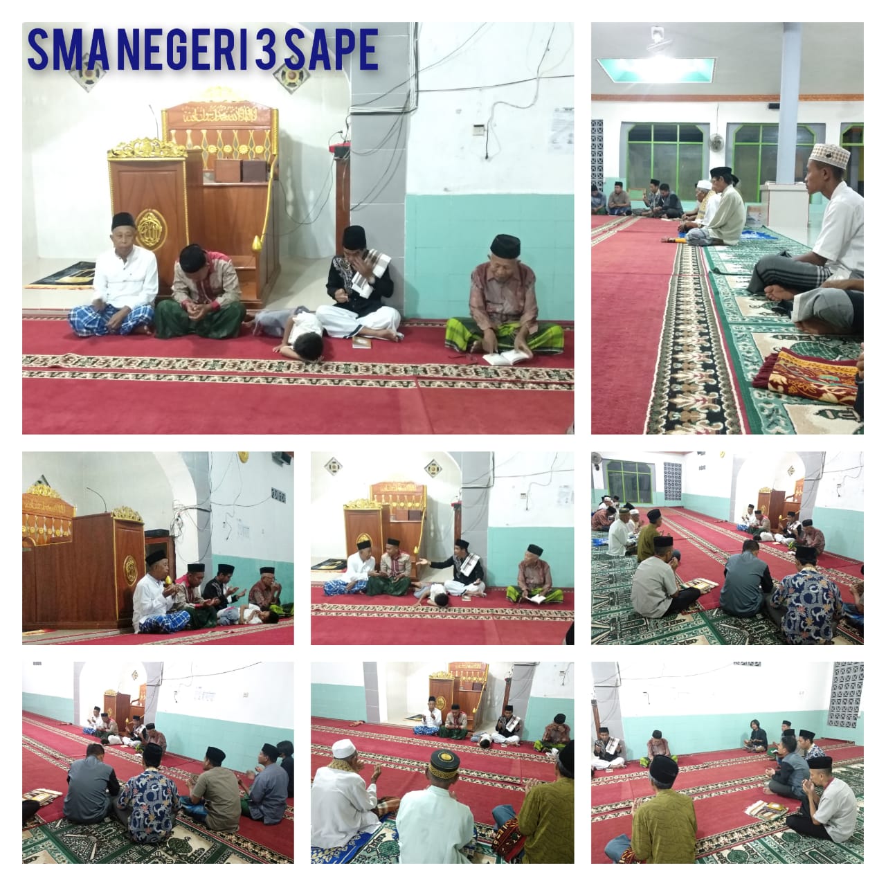 Kepala SMAN 3 Sape Kabupaten Bima Sosialisasi Program Sekolah  Kepada Orang Tua Siswa