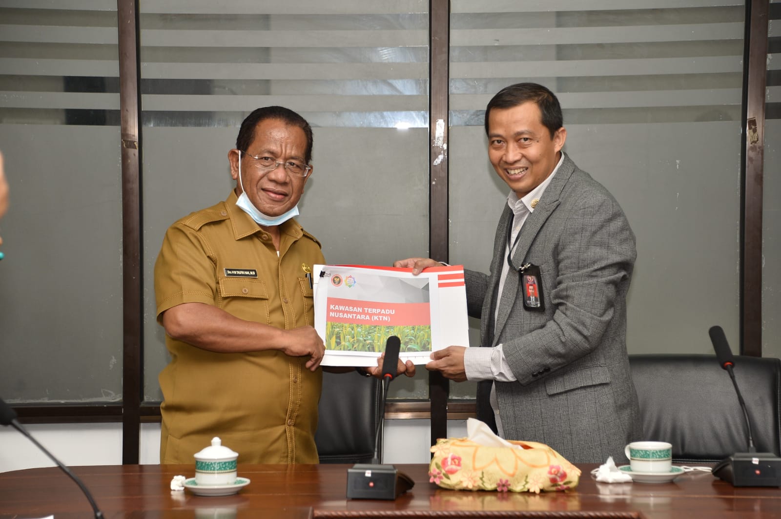 Sekda-Satgas Sinergitas BNPT Bahas Pembangunan KTN