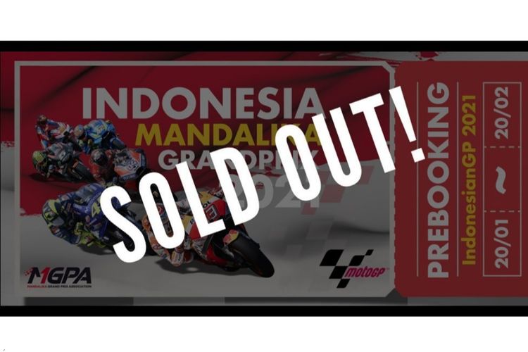 Tiket Hari ke-3 MotoGP Ludes Terjual