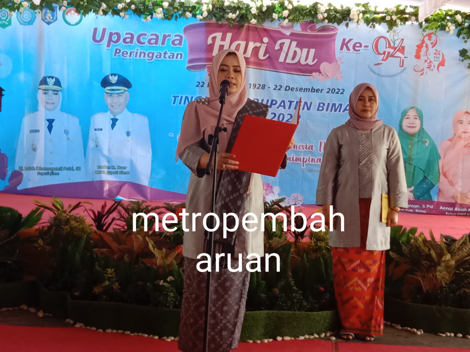 Upacara Peringatan Hari Ibu Ke 94 Tingkat Kabupaten Bima