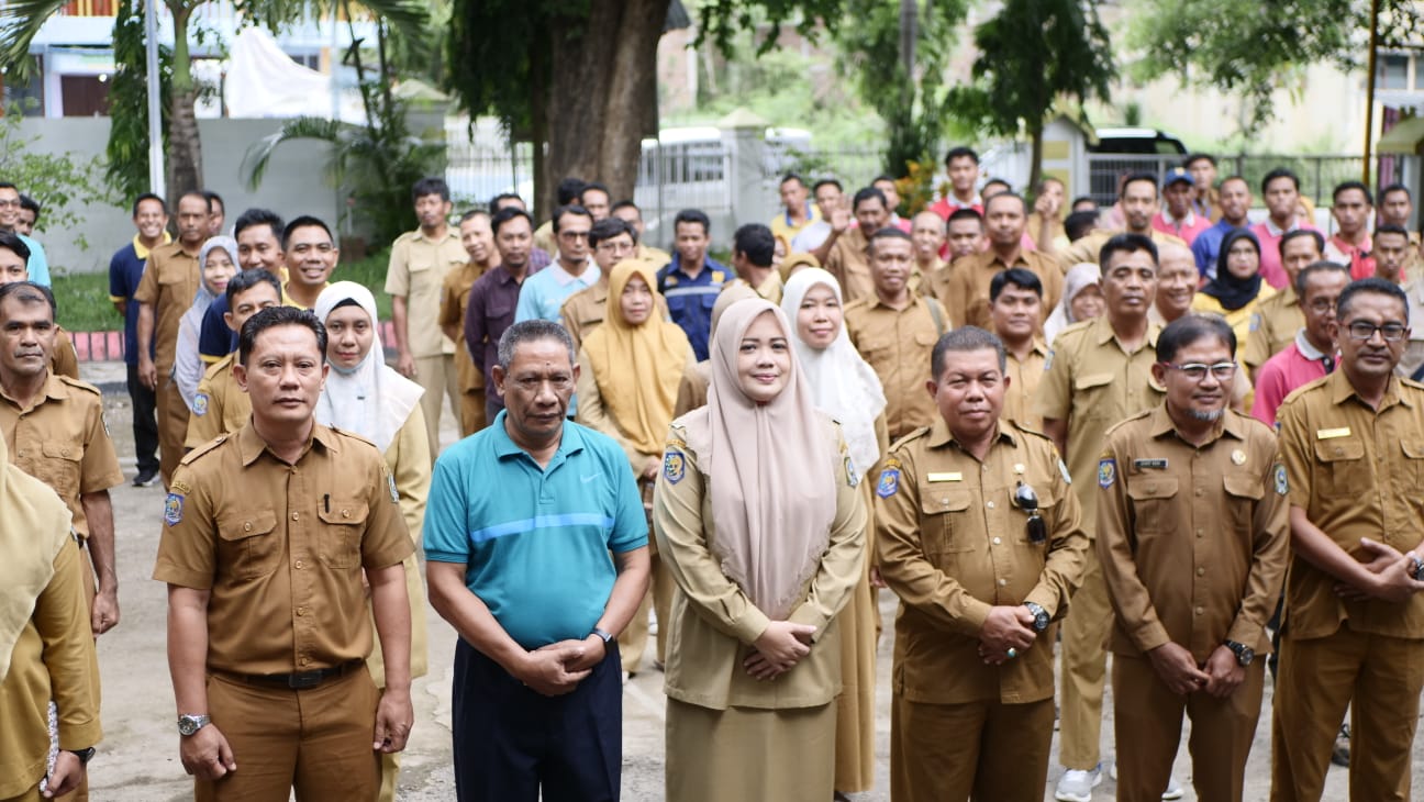 Bupati Bima Pimpin Apel Perdana di Dinas PUPR