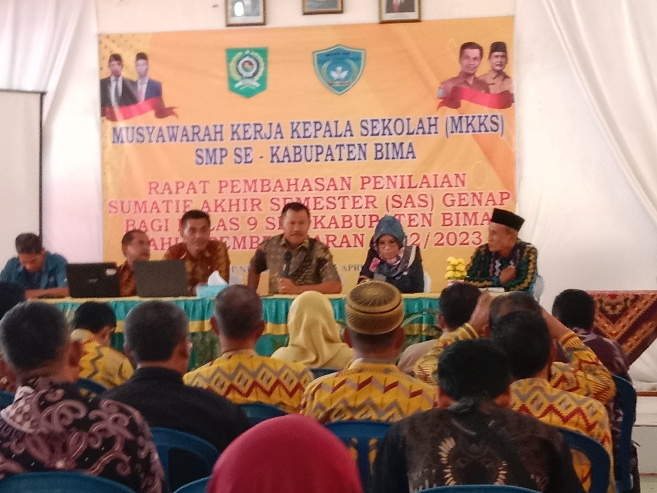 Rapat Musyawarah Kerja Kepala Sekolah Mkks Se Kabupaten Bima