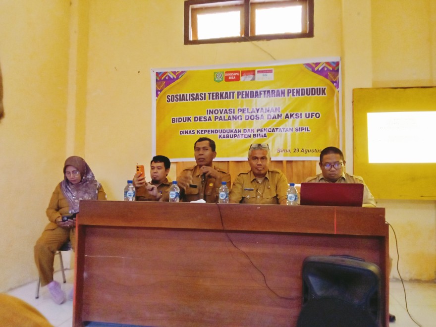 Dinas Dukcapil Luncurkan Inovasi Biduk Desa Palang Dosa