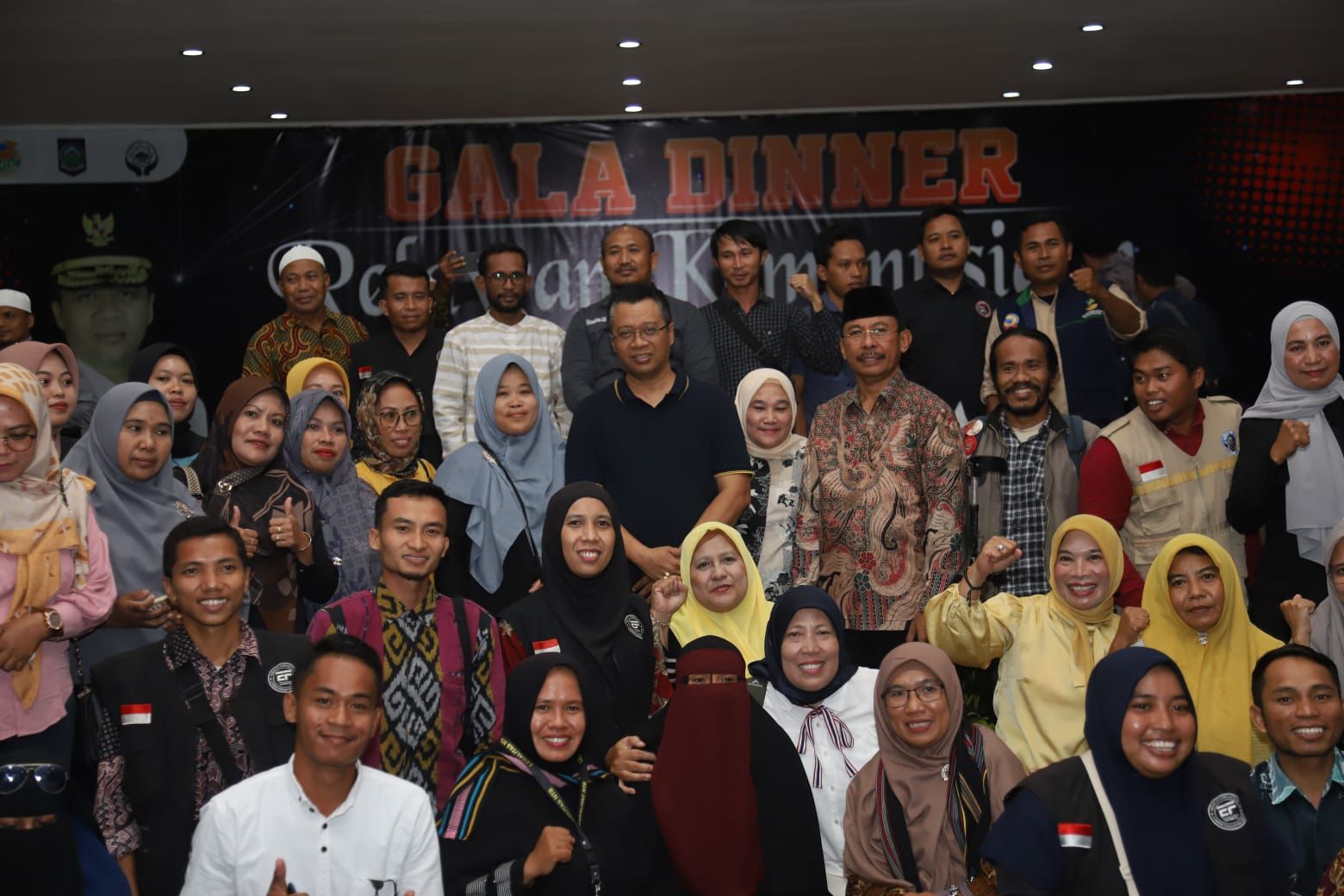 Diakhir pengabdian Gubernur Bang Zul Gala Dinner bersama Relawan Kemanusiaan