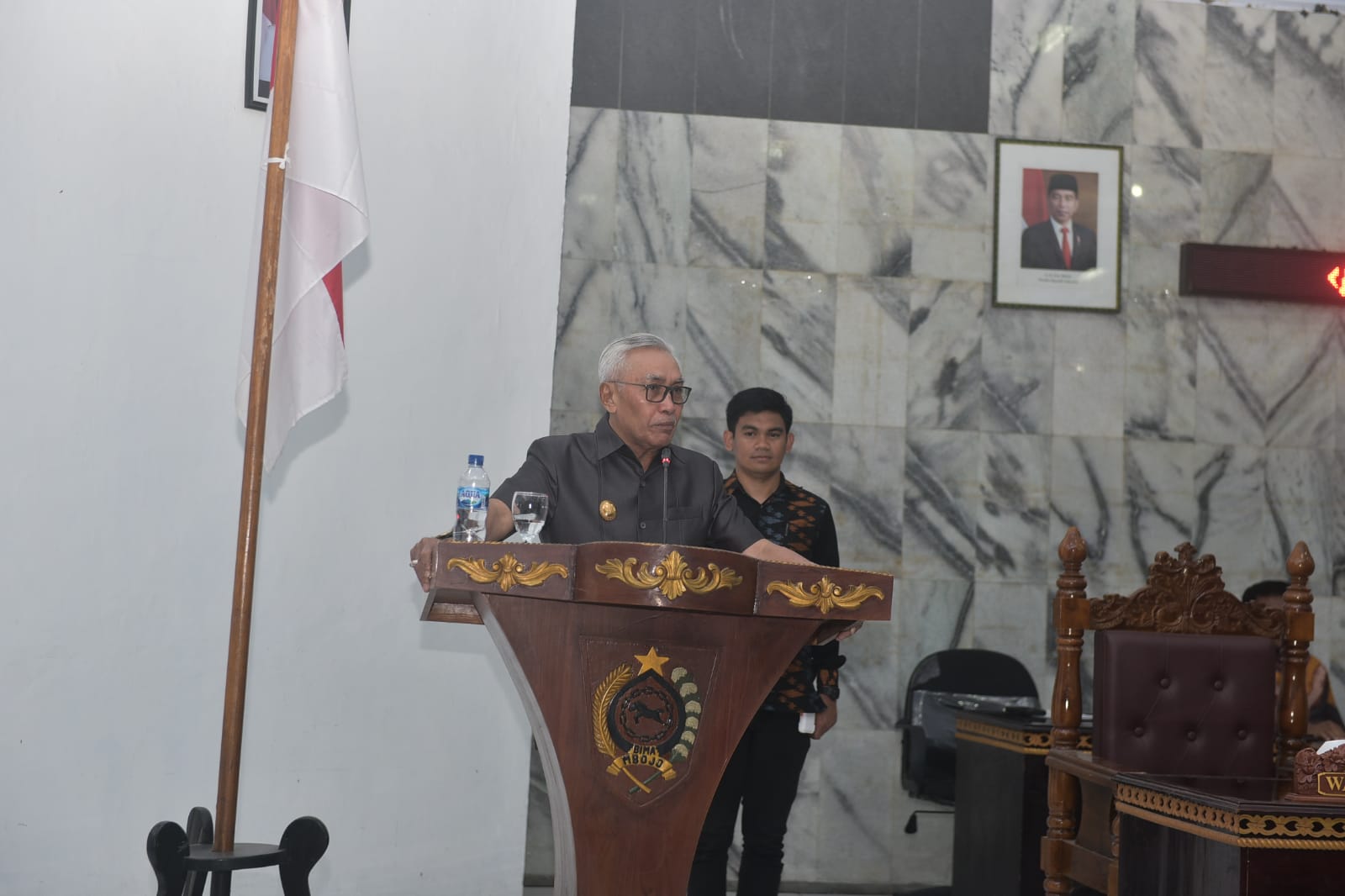 Wabup Dahlan Sampaikan Penjelasan Rancangan KUA PPAS-Perubahan