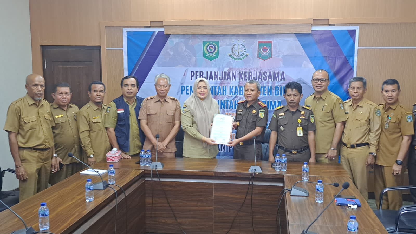 Pemkab Bima – Kejari Tanda Tangani Kerjasama Pendampingan Program Stunting