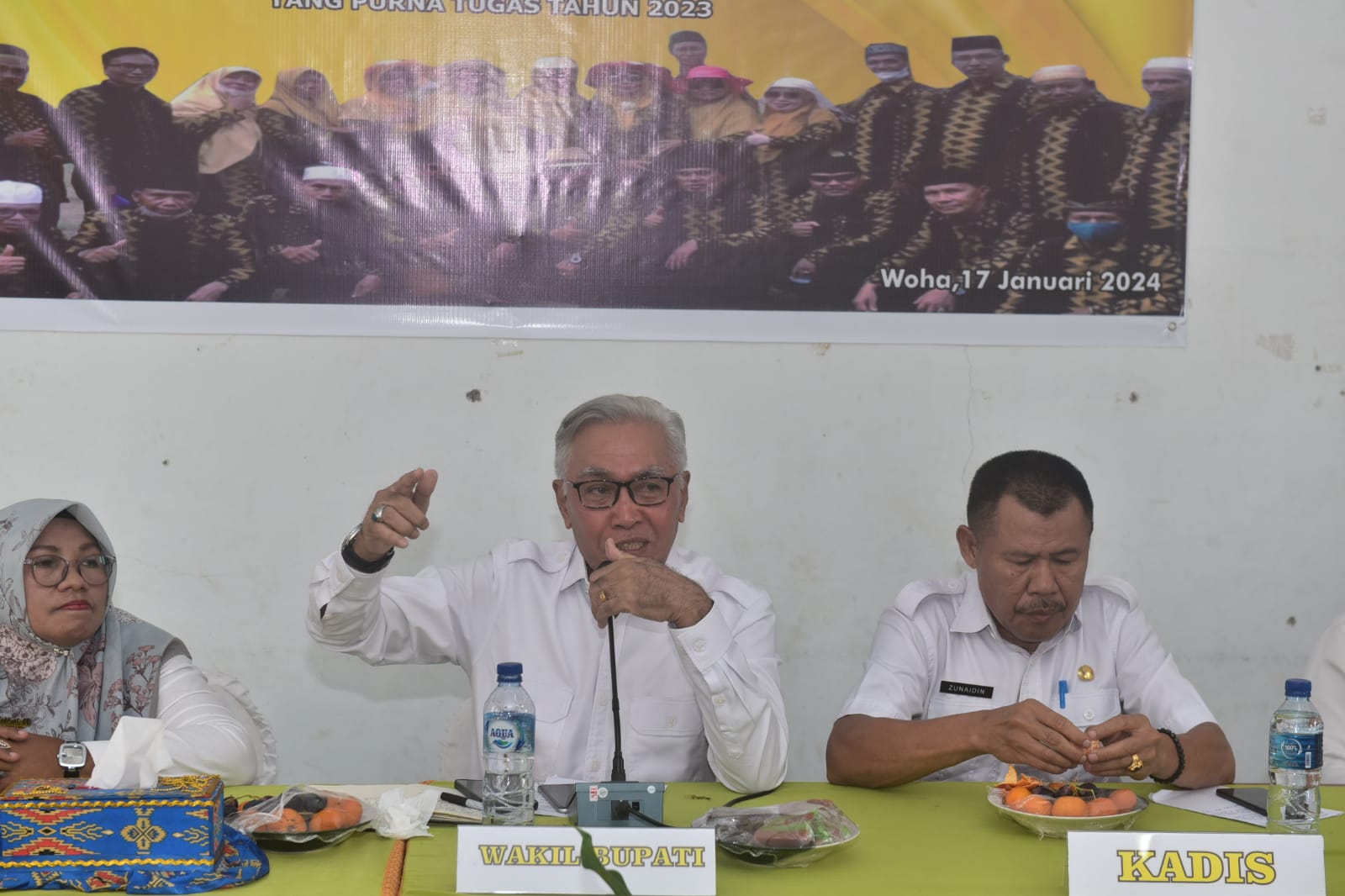 Wabup Dahlan Pimpin Rakor Pengawas