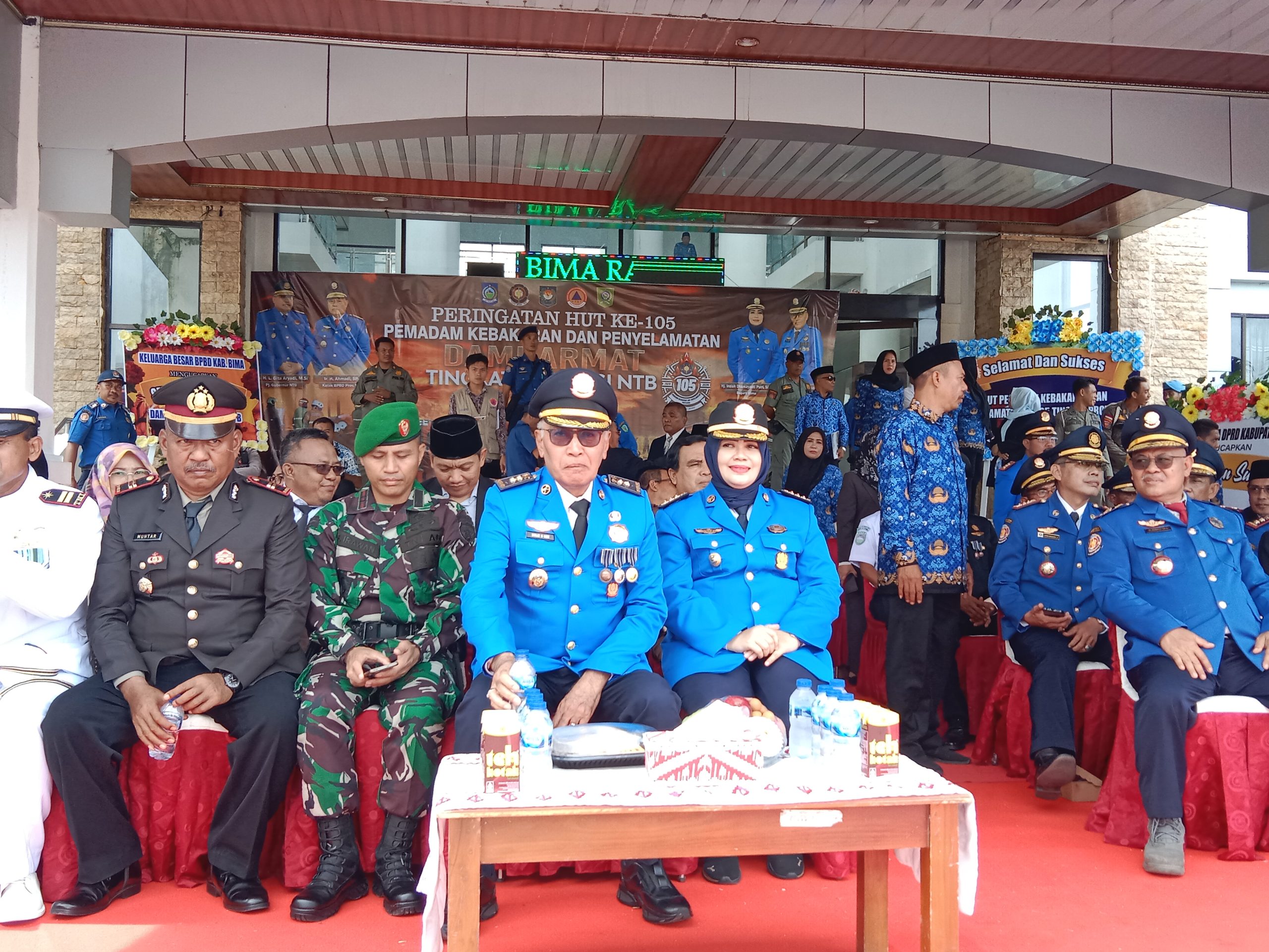 Peringatan HUT ke 105 Pemadam Kebakaran Dan Penyelamatan  Tingkat Provinsi Ntb Tahun 2024
