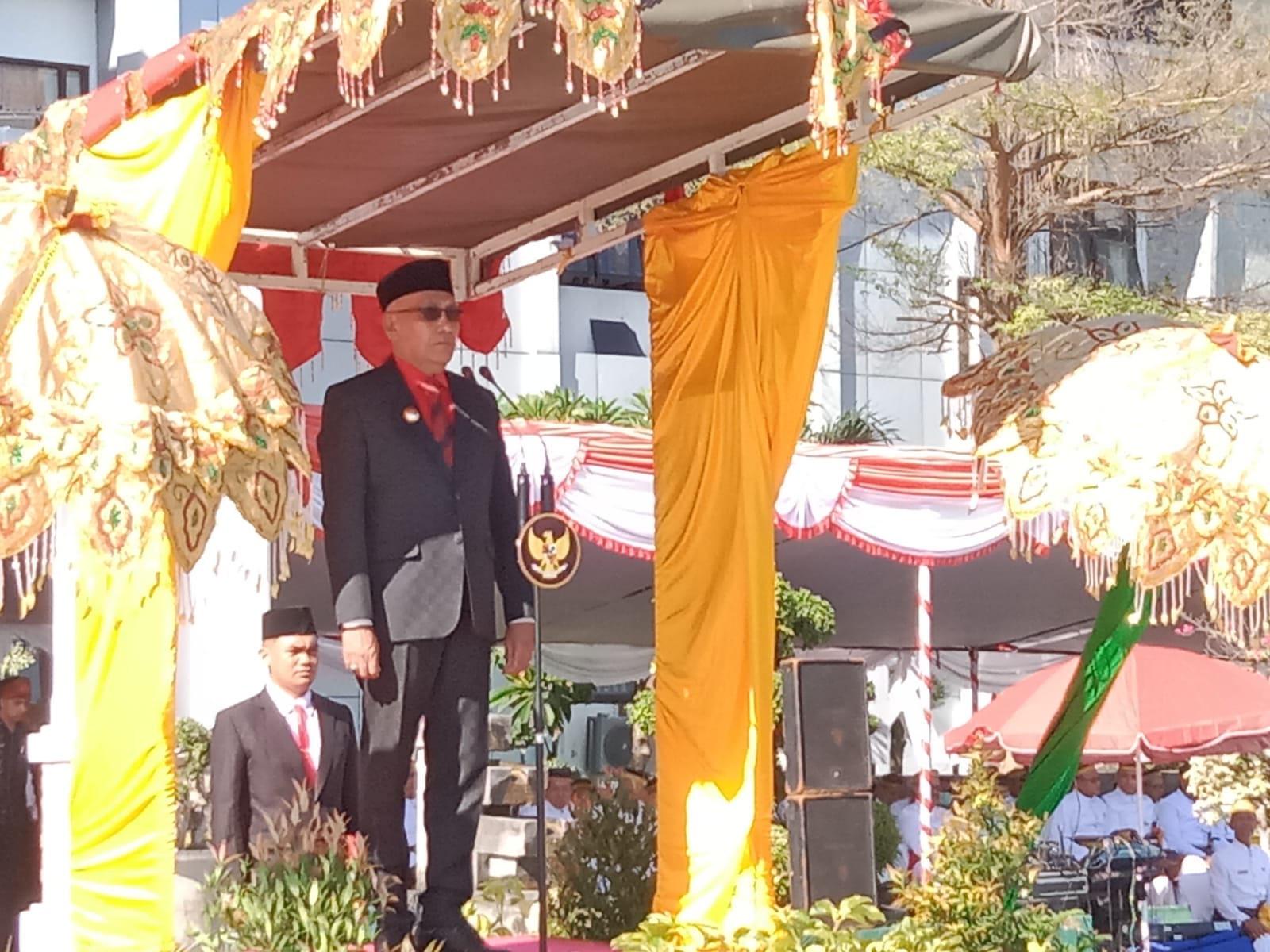 WABUP Bima Pimpin Upacara Hardiknas 2024