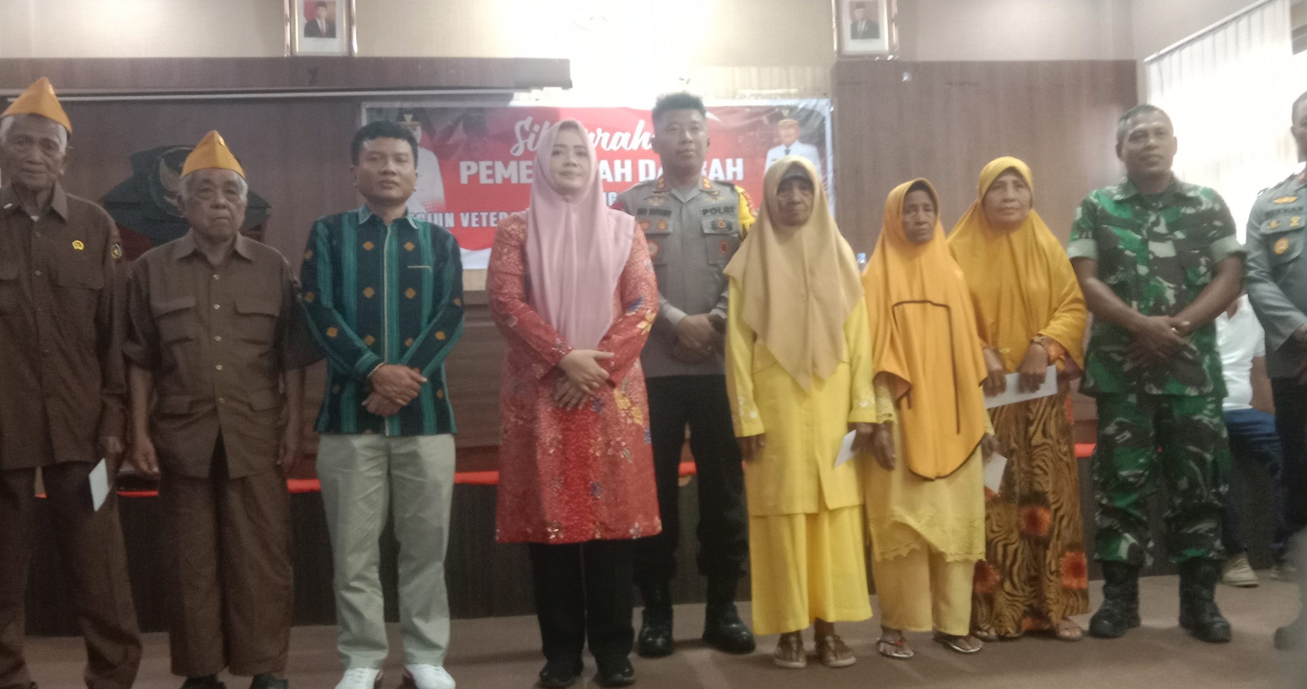 Silaturahmi Bupati IDP Bersama Pejuang Veteran