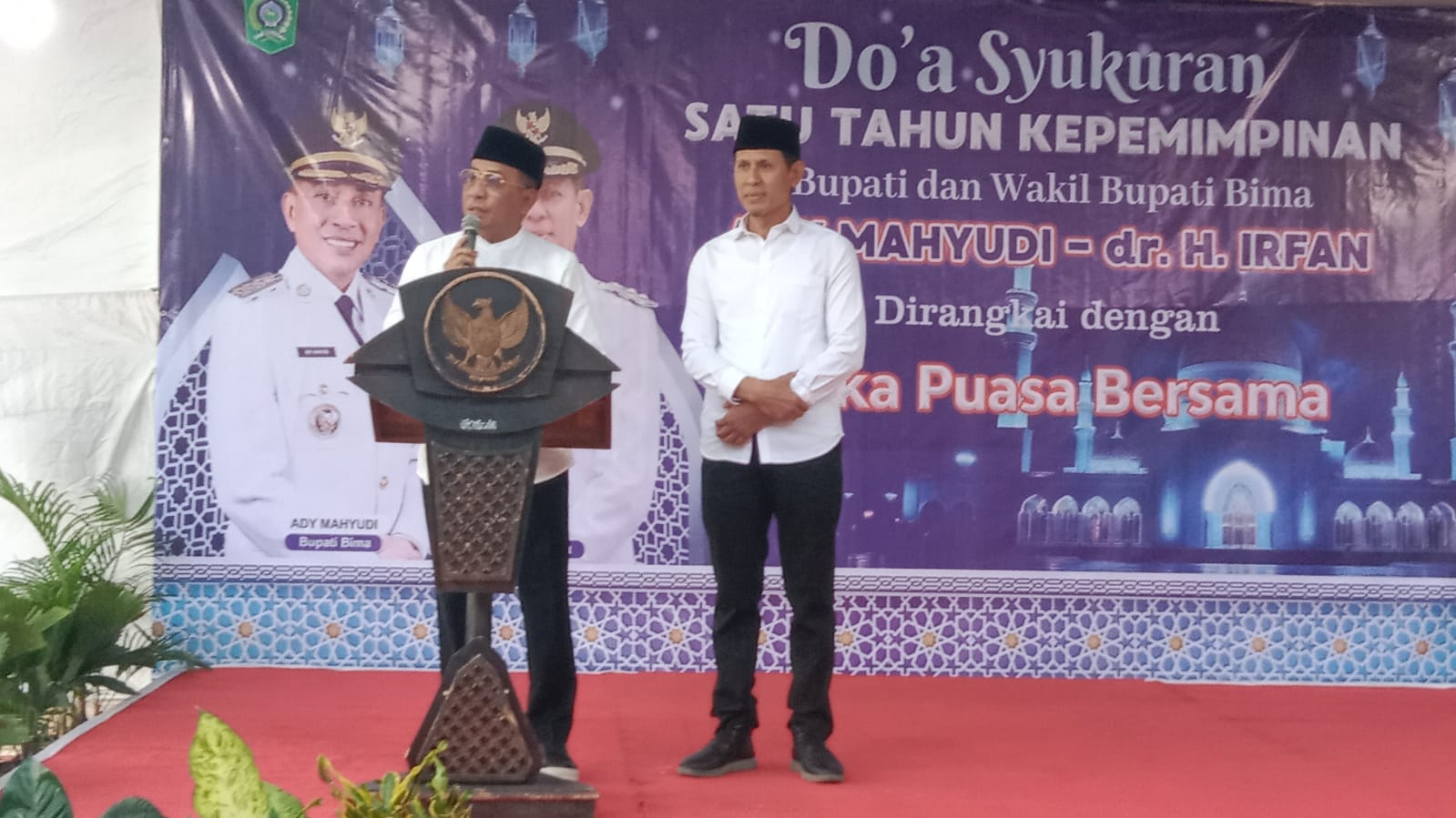 Satu Tahun Masa Ke Pemimpinan Ady Mahyudi dan dr. Irfan di Kabupaten Bima Tahun 2026