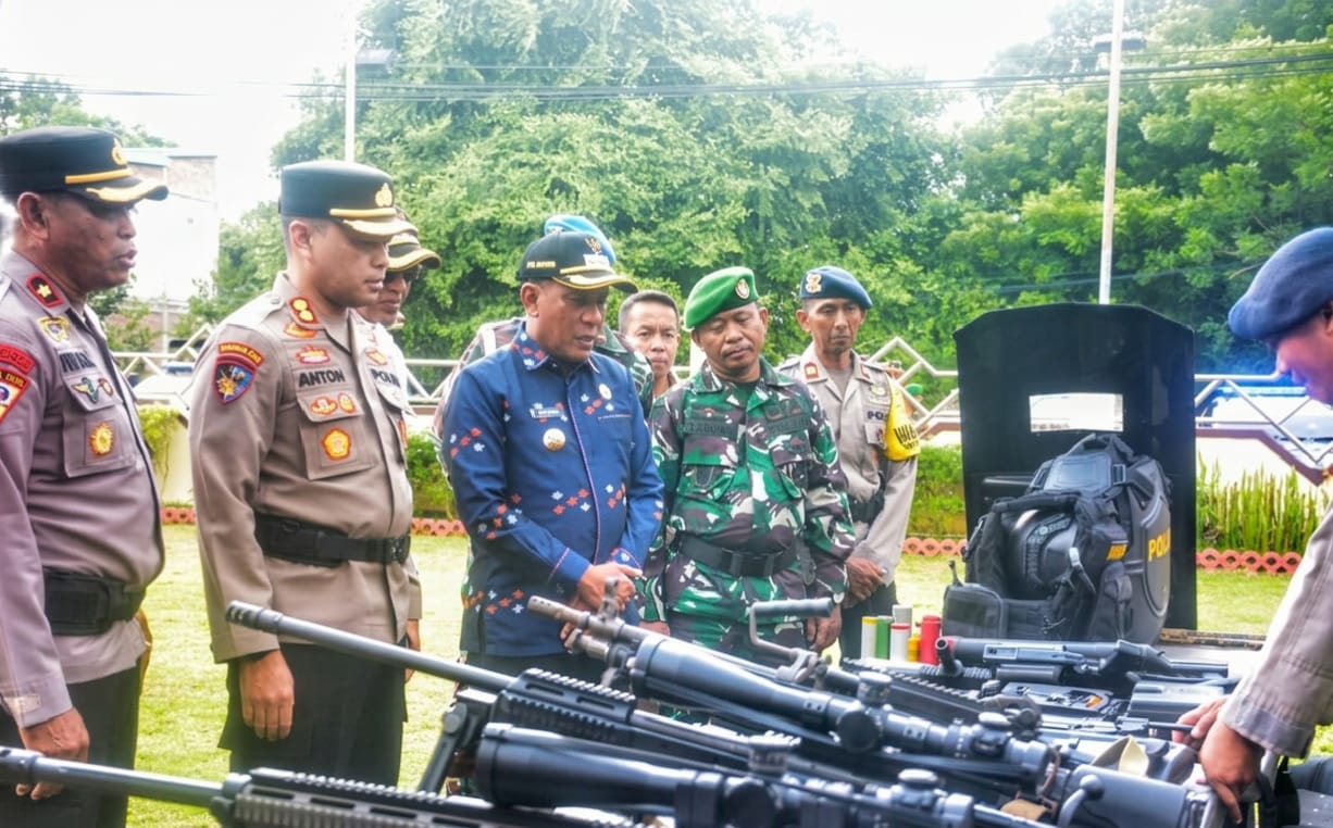 Apel Gelar Pasukan Awali Pengamanan Arus Mudik 2026